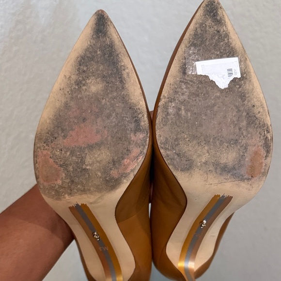 Sam Edleman Elegant Brown Leather heels 8 - Picture 10 of 11